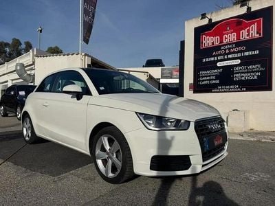 Blanc Occasion 2015 Audi A1 Ambiente Berline | 13 490 € (Prix assez cher)