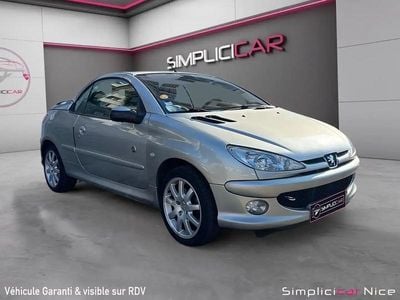 Occasion Peugeot 206 CC Roland Garros 136 ch (100 kW) 2004 Gris Cabriolet