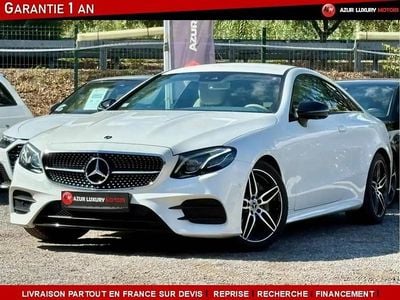 Blanc Occasion 2018 Mercedes E220 Executive Coupé | 31 490 € (Prix juste)