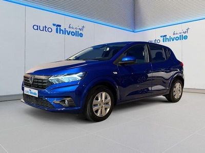 Bleu Occasion 2022 Dacia Sandero Comfort Citadine | 12 990 € (Prix juste)