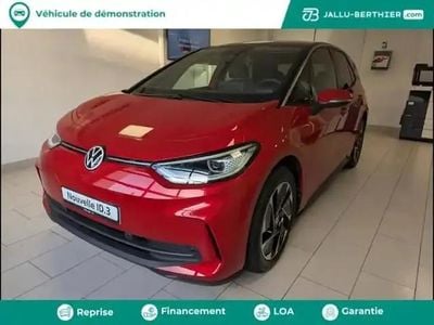 Rouge roi exclu/toit/hayon noir Occasion 2025 VW ID.3 Pro Citadine | 32 800 € (Prix assez cher)