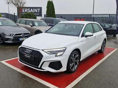 Blanc Occasion 2022 Audi A3 Berline | 25 990 € (Prix assez cher)