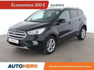 Noir Occasion 2018 Ford Kuga Titanium SUV | 14 190 € (Prix assez cher)
