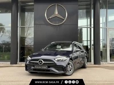 Occasion Mercedes C300e AMG line 2022 Bleu foncé Break
