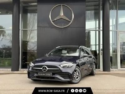 Bleu foncé Occasion 2022 Mercedes C300e AMG line Break | 45 900 €