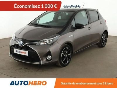 Occasion Toyota Yaris Hybrid 101 ch (74 kW) 2016 Gris Citadine
