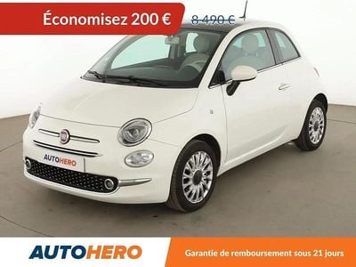 Blanc Occasion 2016 Fiat 500 Lounge Citadine | 8 290 € (Prix juste)