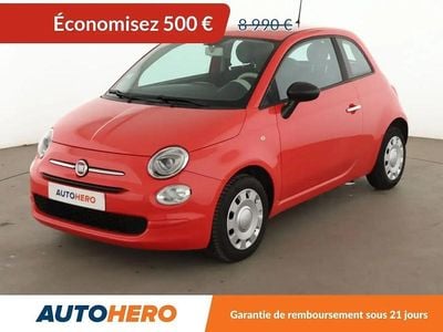 Rouge Occasion 2017 Fiat 500 Pop Citadine | 8 490 € (Bon prix)