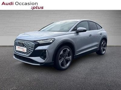 Argent fleuret métallisé Occasion 2025 Audi Q4 Sportback e-tron S-Line SUV | 62 800 € (Prix cher)