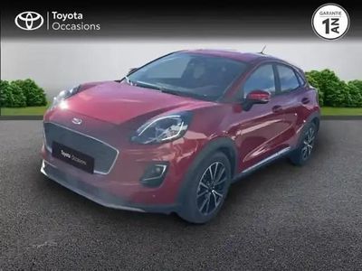 Occasion Ford Puma Titanium 2021 Rouge fantastic métallisée premium SUV