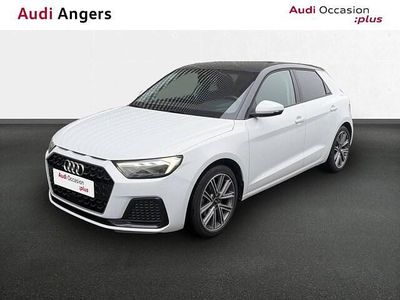 Occasion Audi A1 Sportback Advanced Plus 110 ch (80 kW) 2022 Blanc glacier métallisé Citadine