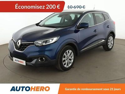Bleu Occasion 2016 Renault Kadjar Zen SUV | 10 490 € (Prix assez cher)