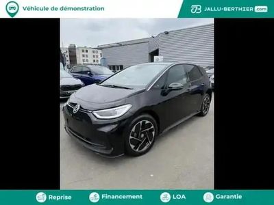 Occasion VW ID.3 Pro 169 kW (231 ch) 2025 Noir ébène métal/toit/hayon noir Citadine