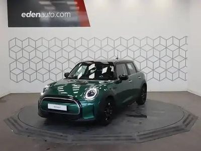 Occasion Mini Cooper Hatch 136 ch (100 kW) 2022 British racing green métallisé Citadine