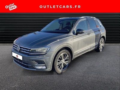 Occasion VW Tiguan 150 ch (110 kW) 2017 Gris indium SUV