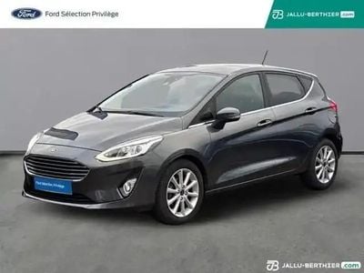 Occasion Ford Fiesta Titanium 2018 Gris magnetic Berline