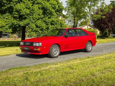 Rouge Occasion 1986 Audi Quattro Coupé | 67 000 €
