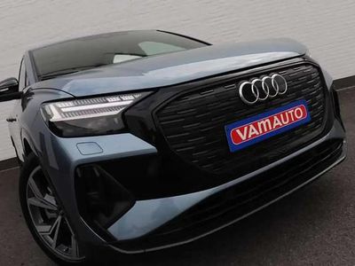 Bleu Occasion 2022 Audi Q4 Sportback e-tron S-Line SUV | 36 950 € (Bon prix)