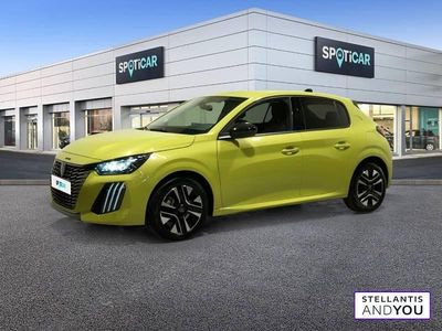 Occasion Peugeot 208 Allure 100 ch (73 kW) 2024 Jaune Citadine