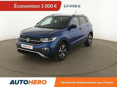Bleu Occasion 2021 VW T-Cross SUV | 16 990 € (Prix juste)