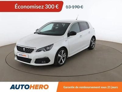 Blanc Occasion 2017 Peugeot 308 GT-line Berline | 12 890 € (Prix juste)
