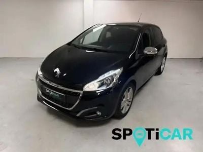 Noir perla nera Occasion 2019 Peugeot 208 Signature Sky Citadine | 9 290 € (Prix juste)