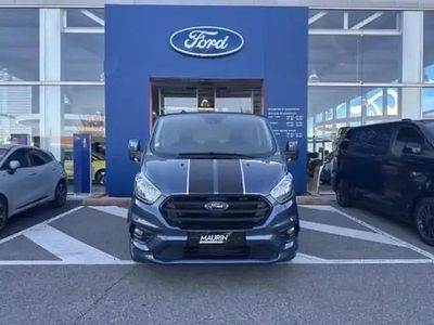 Bleu azur métallisée Occasion 2023 Ford Transit Custom Sport Berline | 33 990 € (Prix assez cher)