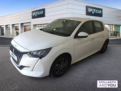 Blanc Occasion 2021 Peugeot 208 Business-Line Citadine | 12 489 € (Prix juste)