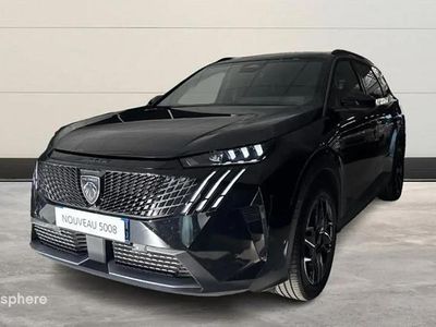 Noir Occasion 2025 Peugeot 5008 GT Monospace | 45 667 €