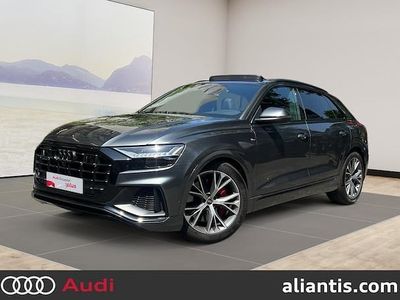 Gris daytona nacré Occasion 2023 Audi Q8 S-Line SUV | 82 950 € (Prix assez cher)