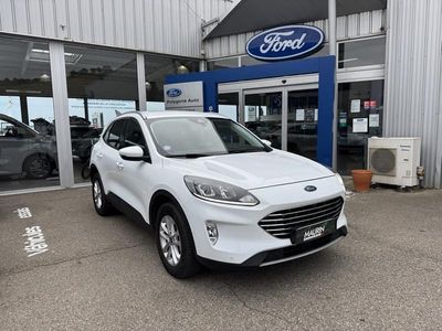 Blanc glacier Occasion 2024 Ford Kuga Titanium SUV | 27 200 € (Bon prix)