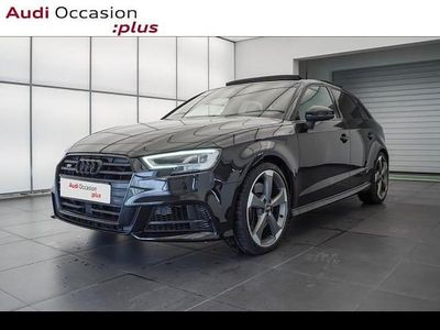 Occasion Audi S3 Exclusive 300 ch (220 kW) 2020 Noir mythic métallisé Berline