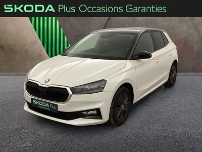 Occasion Skoda Fabia Ambition 95 ch (69 kW) 2023 Blanc cristal spéciale (color concept) Berline