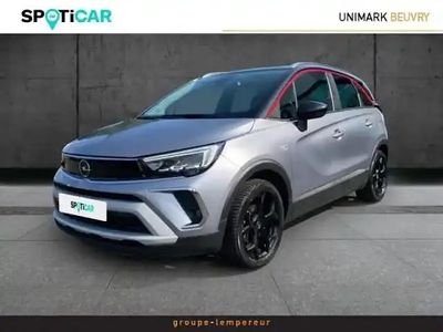 Gris quartz métallisé/toit noir Occasion 2021 Opel Crossland GS Line SUV | 13 992 € (Prix juste)