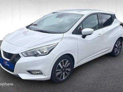 Blanc Occasion 2019 Nissan Micra N-Connecta Berline | 11 980 € (Prix assez cher)