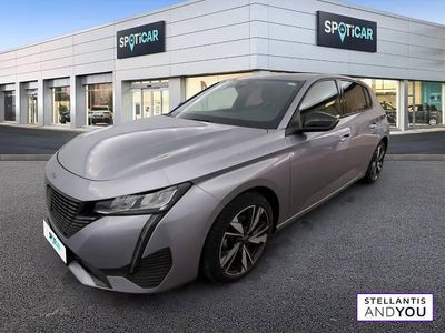 Occasion Peugeot 308 Allure 130 ch (95 kW) 2021 Gris Berline