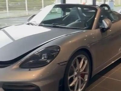 Gris Occasion 2019 Porsche Boxster Spyder Cabriolet | 106 000 €