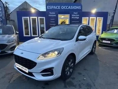 Premium blanc platinum Occasion 2021 Ford Kuga ST-Line SUV | 21 499 € (Prix juste)
