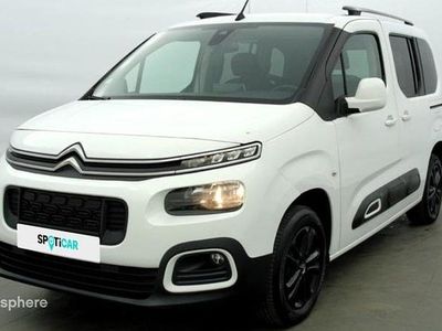 Blanc Occasion 2021 Citroën Berlingo Feel Monospace | 17 477 € (Prix cher)