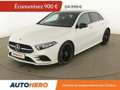 Blanc Occasion 2019 Mercedes A180 AMG line Citadine | 23 490 € (Prix juste)