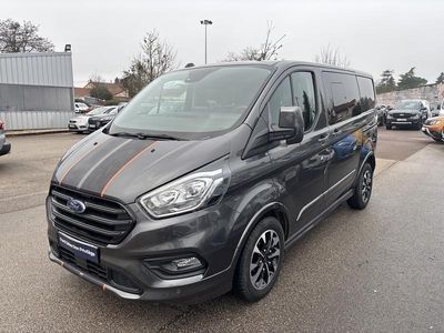 Gris magnã©tic mã©tallisã©e Occasion 2023 Ford Transit Sport Van | 39 999 € (Prix assez cher)