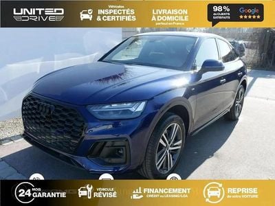 Bleu Occasion 2024 Audi Q5 Sportback S-Line SUV | 59 456 € (Prix juste)