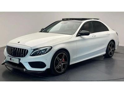Blanc Occasion 2015 Mercedes C250 Sportline Berline | 25 990 € (Prix assez cher)