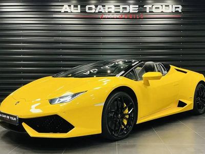Occasion Lamborghini Huracán 612 ch (450 kW) 2016 Jaune Cabriolet