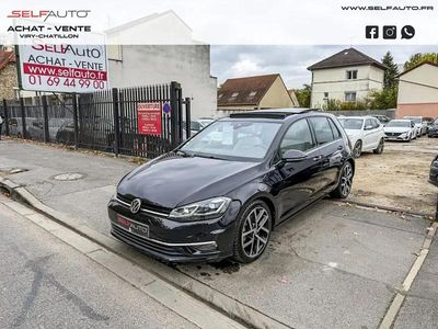 Noir Occasion 2017 VW Golf VII Exclusive Berline | 16 480 € (Prix assez cher)