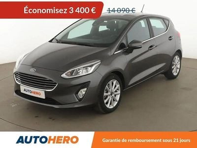 Occasion Ford Fiesta Titanium 101 ch (74 kW) 2019 Gris Citadine