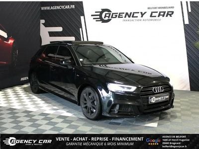 Occasion Audi A3 S-line plus 150 ch (110 kW) 2019 Noir Berline