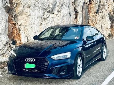 Occasion Audi A5 Sportback Sport 204 ch (150 kW) 2022 Bleu Citadine