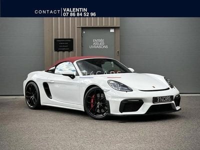 Blanc Occasion 2019 Porsche 718 Spyder Cabriolet | 109 999 €