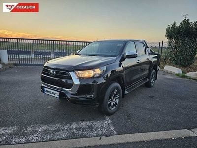Occasion Toyota HiLux 150 ch (110 kW) 2022 Noir Pick-up